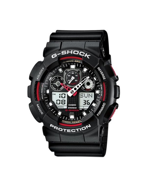 G-Shock G-Shock Ročna ura GA-100-1A4ER Črna