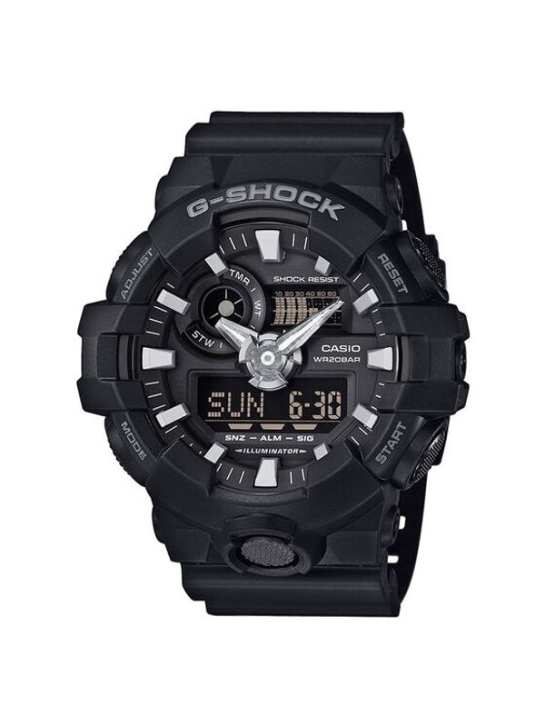 G-Shock G-Shock Ročna ura GA-700-1BER Črna