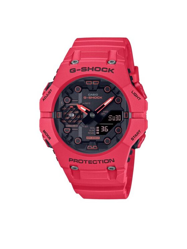 G-Shock G-Shock Ročna ura GA-B001-4AER Rdeča