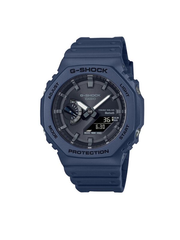 G-Shock G-Shock Ročna ura GA-B2100-2AER Mornarsko modra