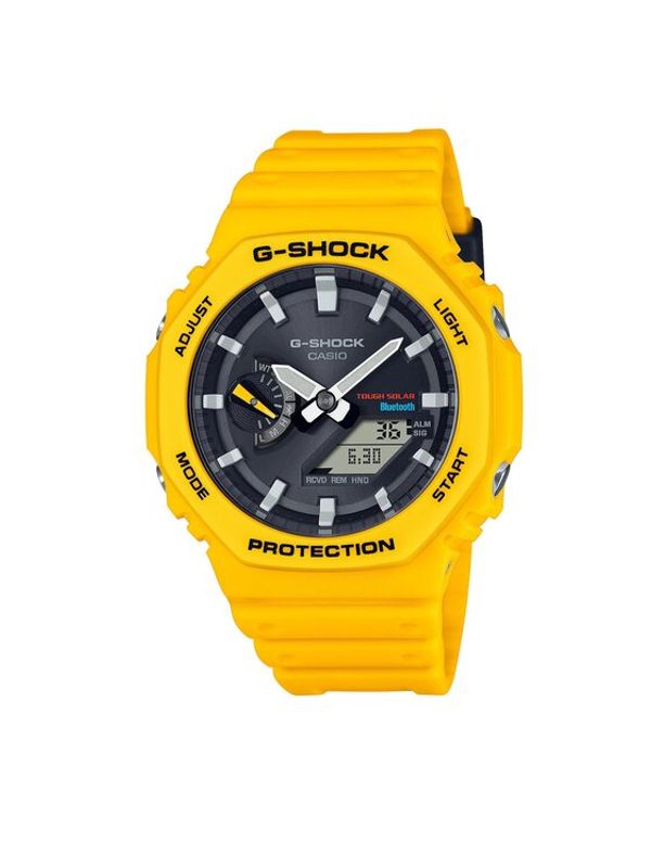 G-Shock G-Shock Ročna ura GA-B2100C-9AER Rumena