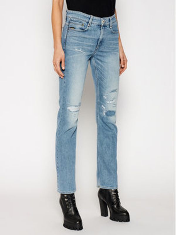 G-Star Raw G-Star Raw Jeans hlače Noxer D17192-B454-C294 Modra Straight Fit