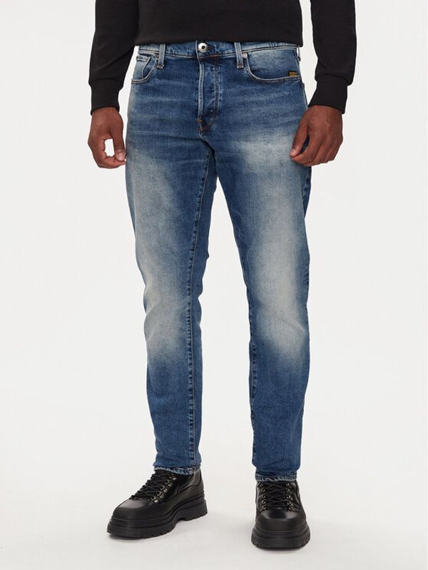 G-Star Raw G-Star Raw Jeans hlače 3301 51003 C052 Modra Tapered Fit