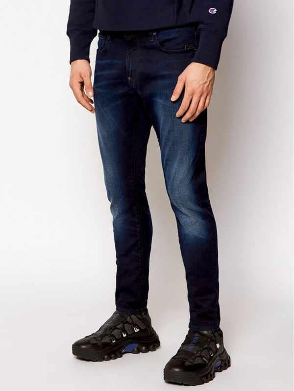 G-Star Raw G-Star Raw Jeans hlače Revend 51010-6590-89 Mornarsko modra Skinny Fit