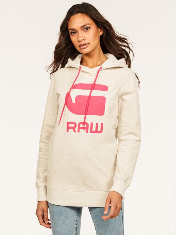 G-Star Raw G-Star Raw Jopa Boyfriend Diamond Line Graphic Hooded D16236-A613-971 Siva Loose Fit