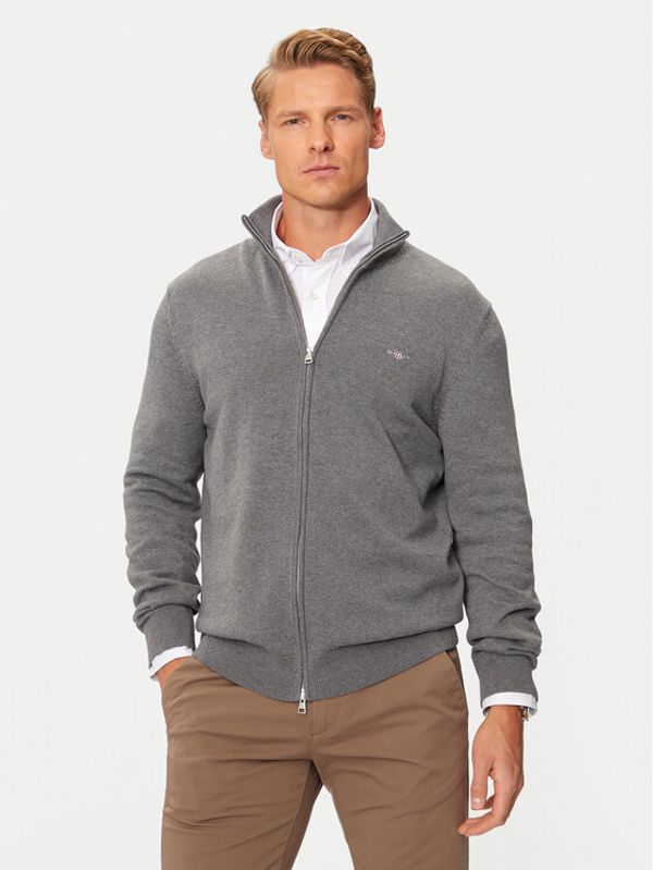 Gant Gant Pulover 8030164 Siva Regular Fit