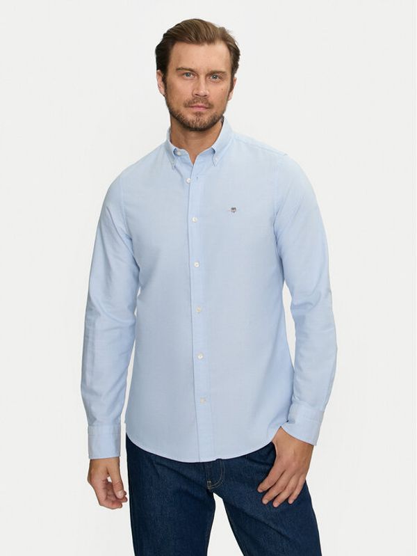 Gant Gant Srajca 3000202 Svetlo modra Slim Fit