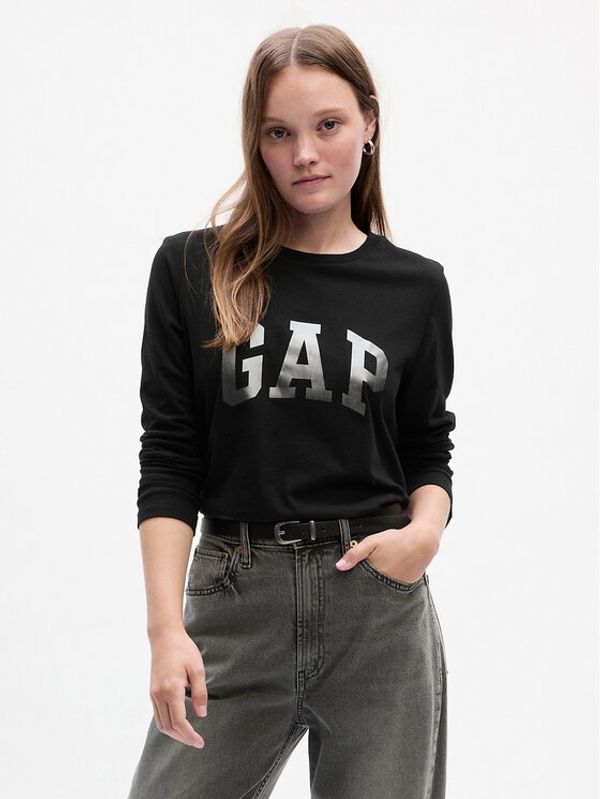 Gap Gap Bluza 831228-02 Črna Relaxed Fit