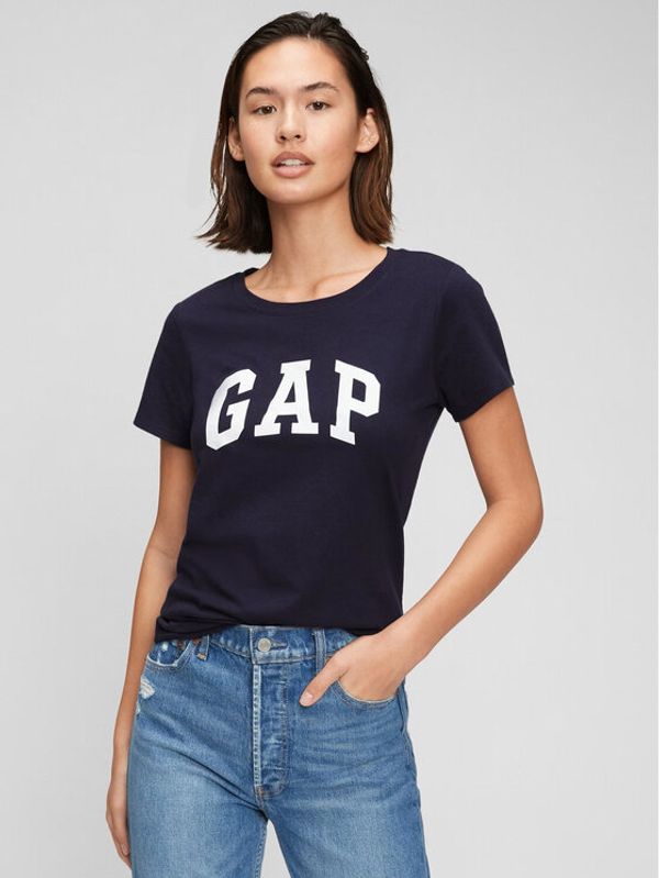 Gap Gap Majica 268820-00 Mornarsko modra Regular Fit