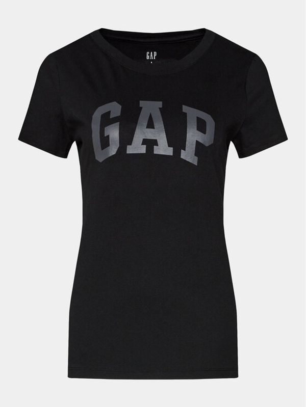 Gap Gap Majica 268820-11 Črna Regular Fit