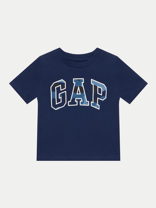 Gap Gap Majica 459557 Modra Regular Fit