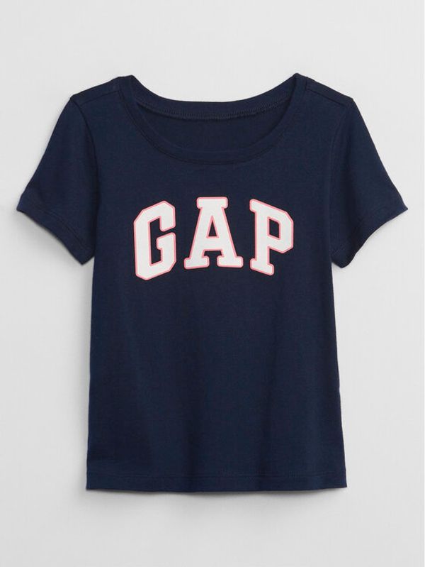 Gap Gap Majica 459909-06 Mornarsko modra Regular Fit