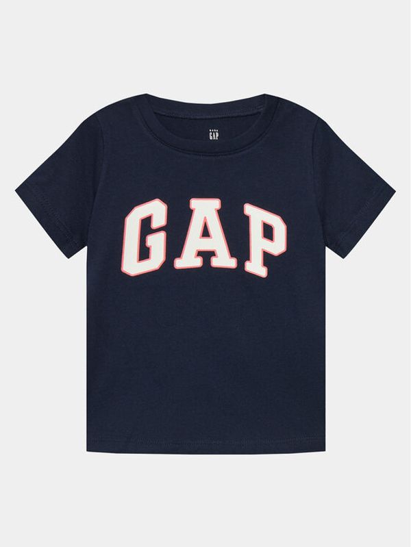 Gap Gap Majica 459909-06 Mornarsko modra Regular Fit