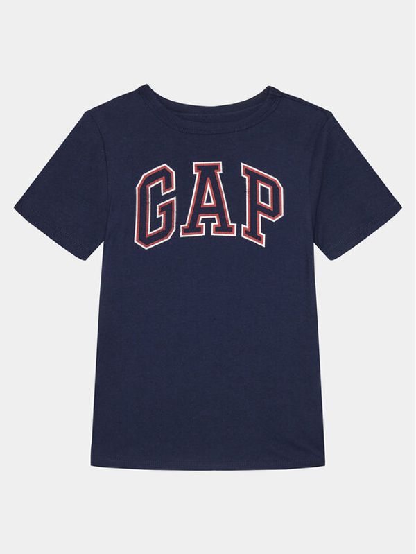 Gap Gap Majica 473269-03 Mornarsko modra Regular Fit
