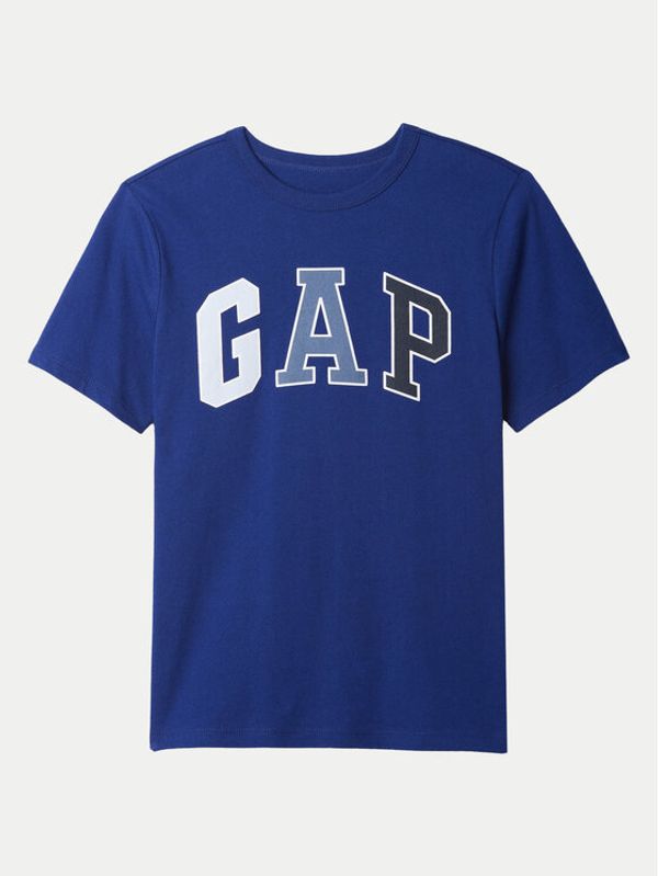 Gap Gap Majica 490406-00 Modra Regular Fit