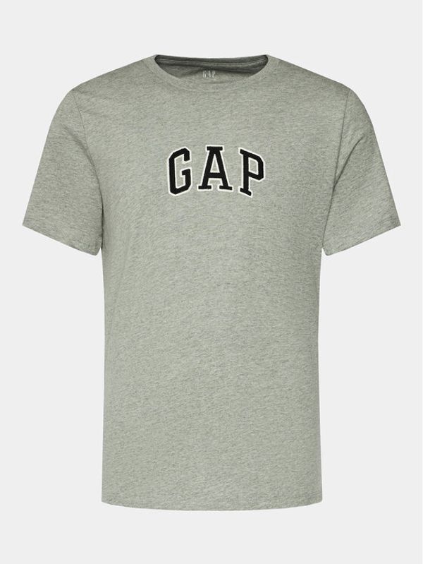 Gap Gap Majica 570044-01 Siva Regular Fit