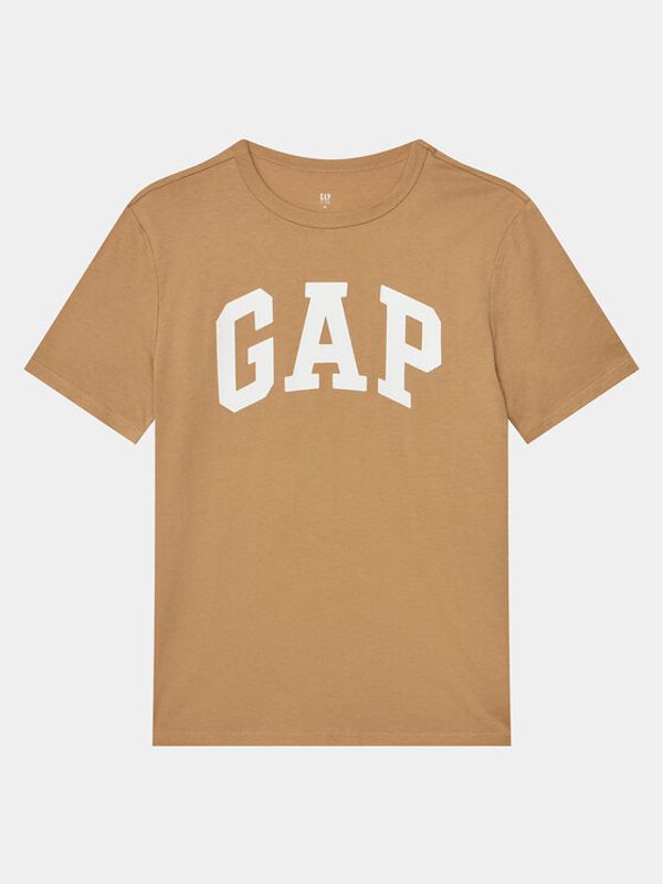 Gap Gap Majica 747794-00 Bež Regular Fit