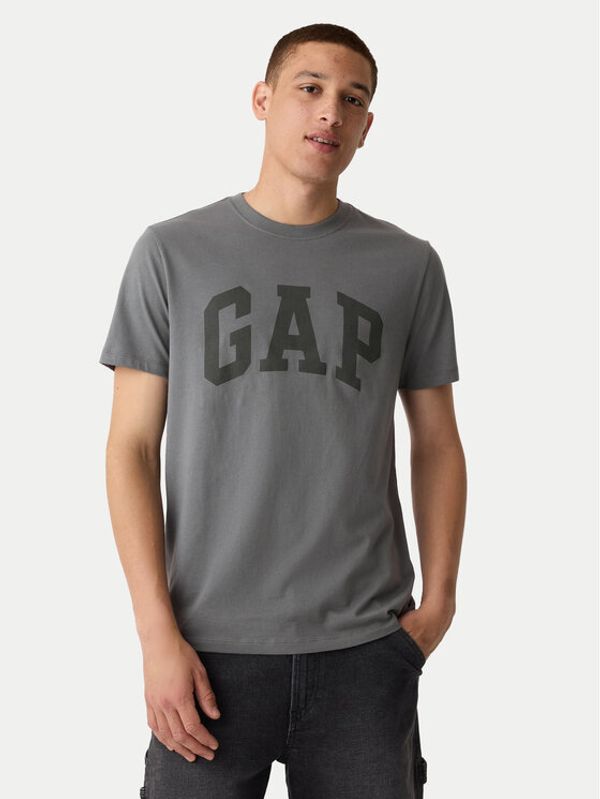 Gap Gap Majica 856659-12 Siva Regular Fit