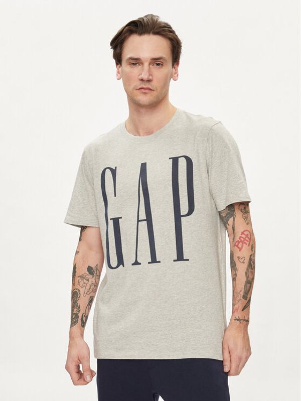 Gap Gap Majica 866774-02 Siva Regular Fit