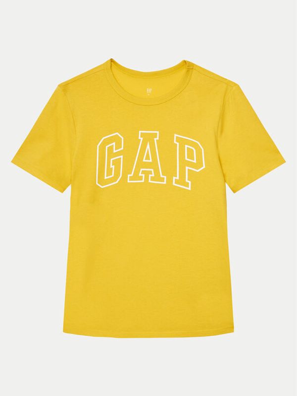 Gap Gap Majica 885753 Rumena Regular Fit