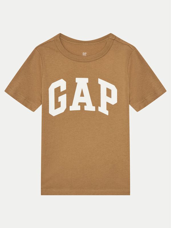 Gap Gap Majica 885814-00 Bež Regular Fit