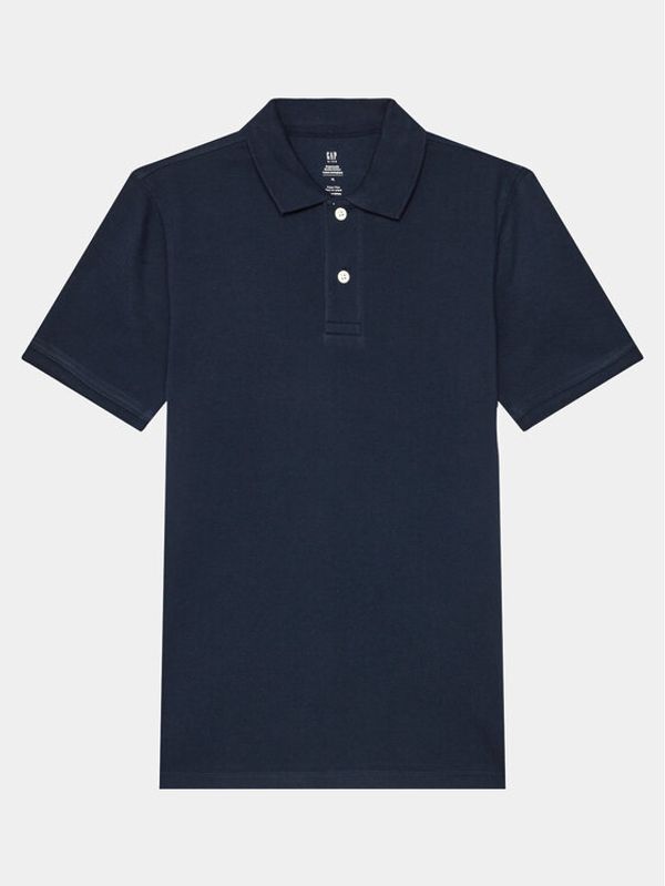 Gap Gap Polo majica 763889-01 Mornarsko modra Regular Fit