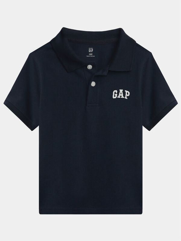 Gap Gap Polo majica 857486-01 Mornarsko modra Regular Fit