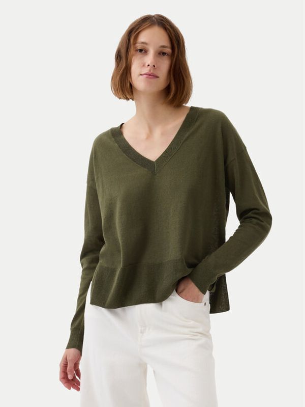 Gap Gap Pulover 854769-03 Zelena Relaxed Fit