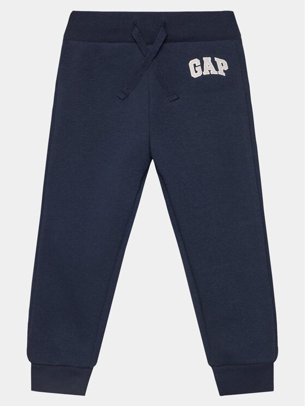 Gap Gap Spodnji del trenirke 633913-00 Mornarsko modra Regular Fit