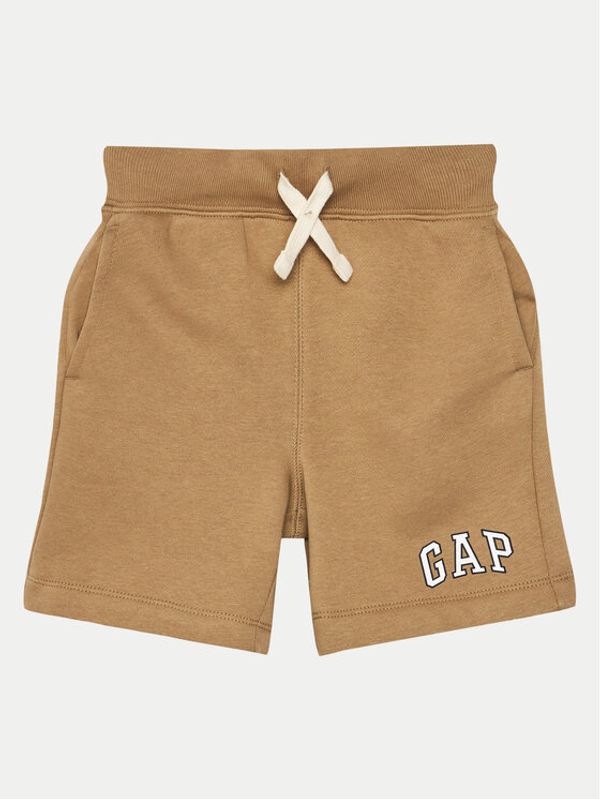 Gap Gap Športne kratke hlače 875152-02 Bež Regular Fit