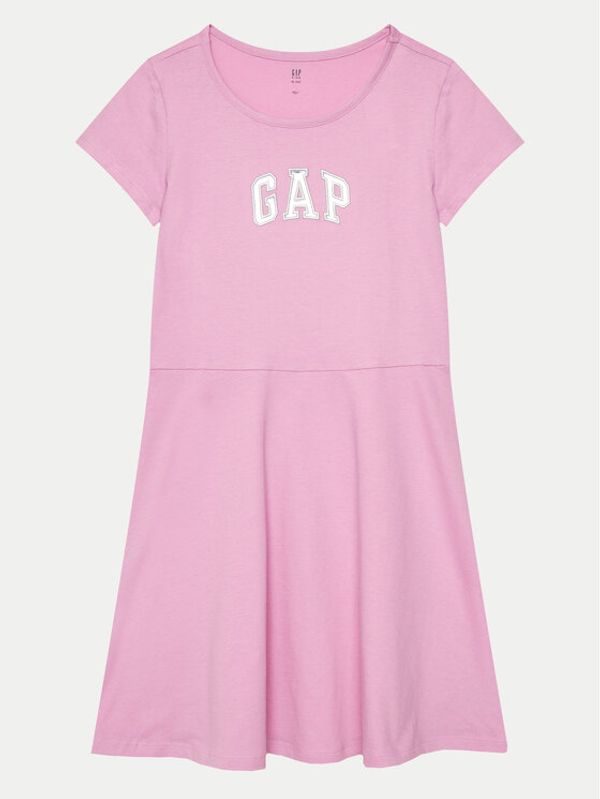 Gap Gap Vsakodnevna obleka 404809 Roza Regular Fit