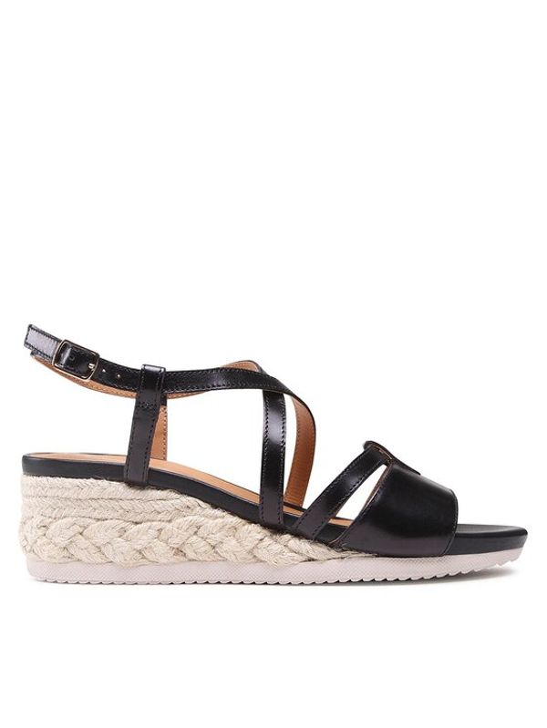 Geox Geox Espadrile D Ischia Corda D35HHA 00043 C9999 Črna