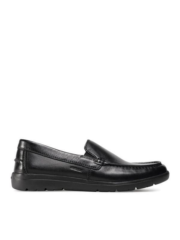 Geox Geox Loaferke U Leitan E U043QE 00085 C9999 Črna