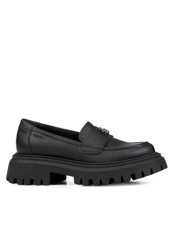 Geox Geox Nizki čevlji J Maquinnens Girl J46M6E 000BC C9999 S Črna