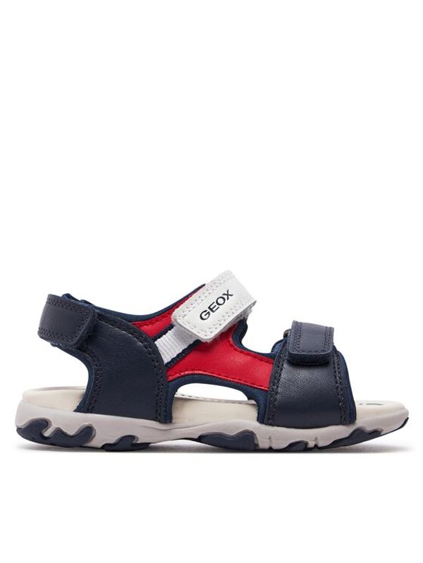 Geox Geox Sandali B Sandal Flaffee Boy B4559A 08515 C0735 S Mornarsko modra