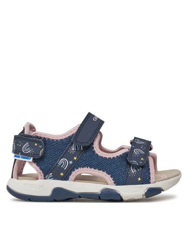 Geox Geox Sandali B Sandal Multy Girl B450DA 0ASCE CF48T S Mornarsko modra