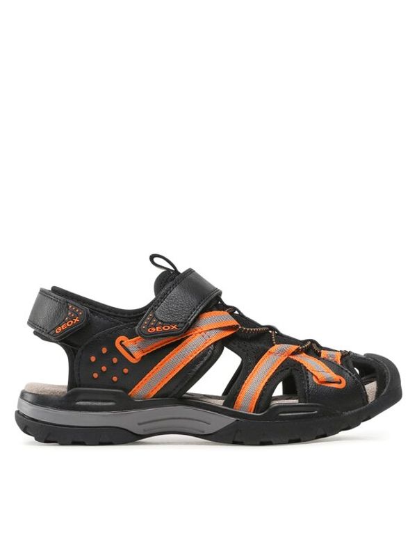 Geox Geox Sandali J Borealis Boy J920RB0ME14C0038 D Črna