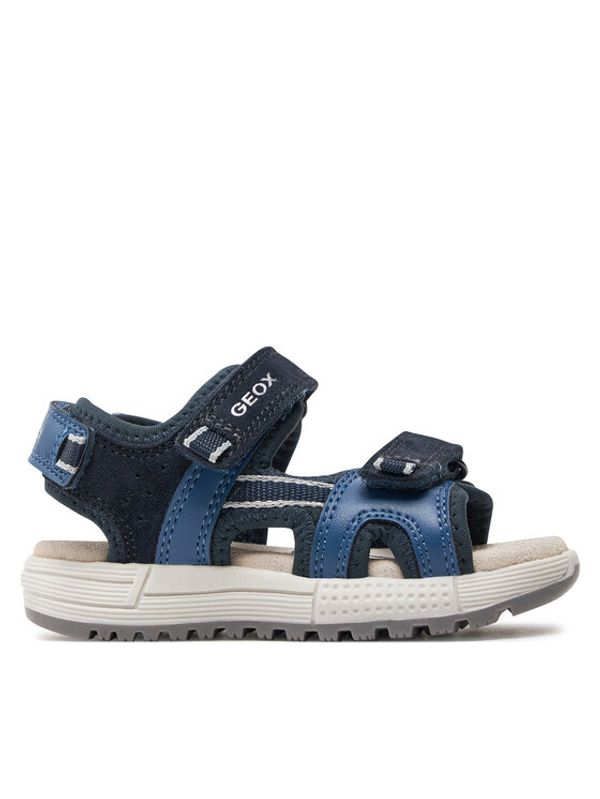 Geox Geox Sandali J Sandal Alben Boy J35AVA 01520 CF44M M Mornarsko modra