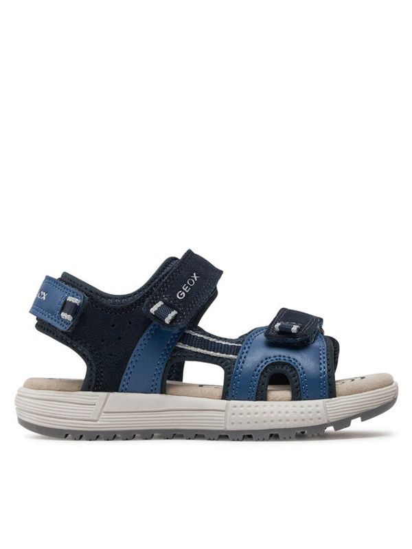 Geox Geox Sandali J Sandal Alben Boy J35AVA 01520 CF44M S Mornarsko modra