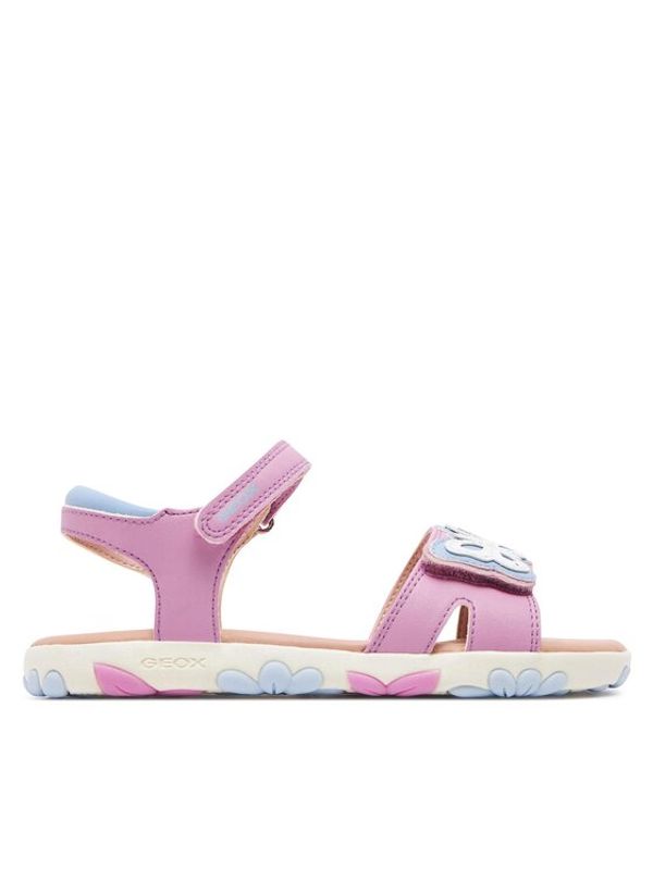 Geox Geox Sandali J Sandal Haiti Girl J458ZA 000BC C8FM4 D Roza