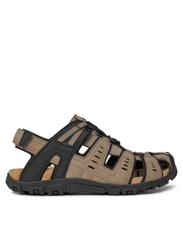 Geox Geox Sandali Uomo Sandal Strada U4524C 000EK C6738 Rjava