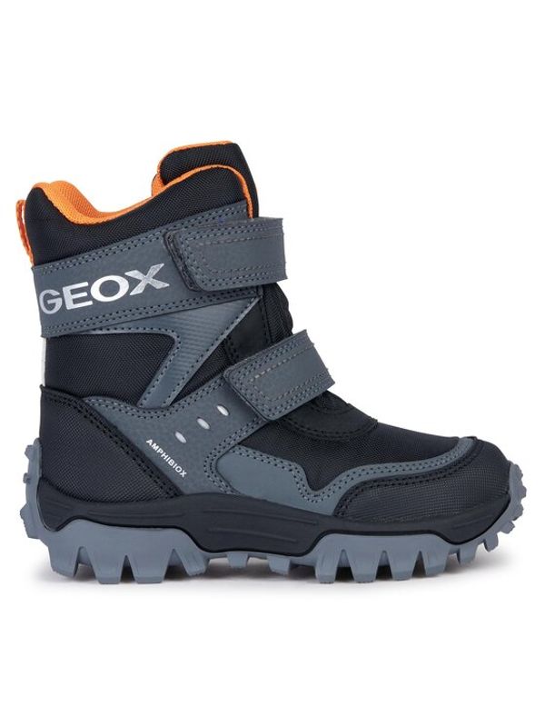 Geox Geox Škornji za sneg J Himalaya Boy B Abx J36FRC 0FUCE C0038 D Črna