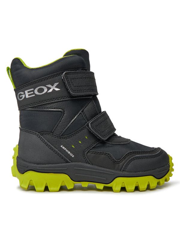 Geox Geox Škornji za sneg J Himalaya Boy B Abx J36FRC 0FUCE C0802 S Črna