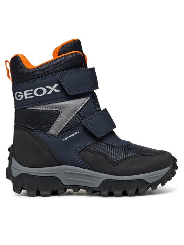 Geox Geox Škornji za sneg J Himalaya Boy B Abx J46FRE 0FU50 C4002 D Mornarsko modra