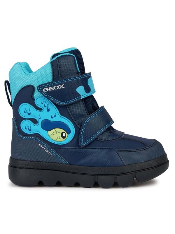 Geox Geox Škornji za sneg J Willaboom Boy B Ab J36LFA 050FU CF4N4 D Mornarsko modra