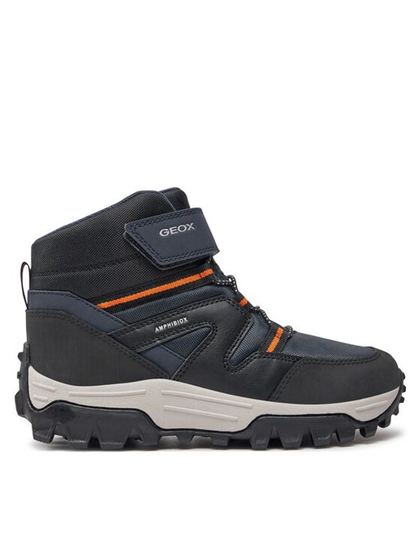 Geox Geox Zimski škornji J Himalaya Boy B Abx J46FRD 050FU C0045 S Mornarsko modra