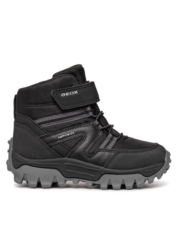 Geox Geox Zimski škornji J Himalaya Boy B Abx J46FRD 050FU C9999 S Črna