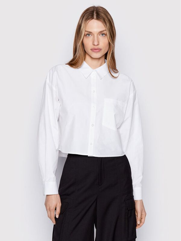 Gestuz Gestuz Srajca Bernadette 10906328 Bela Loose Fit