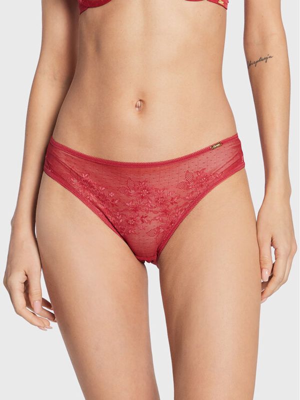 Gossard Gossard Klasične spodnje hlačke Glossies Lace 13003 Rdeča