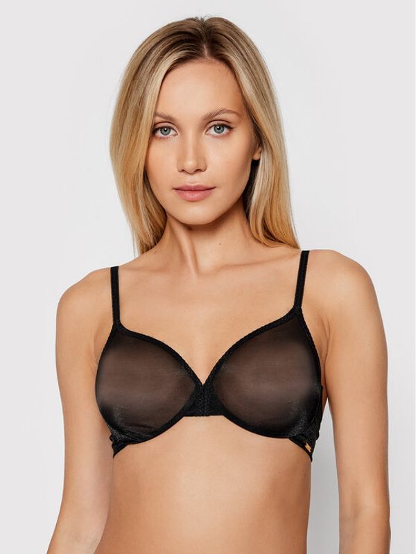 Gossard Gossard Nedrček s kostjo Glossies Sheer Moulded 6271 Črna